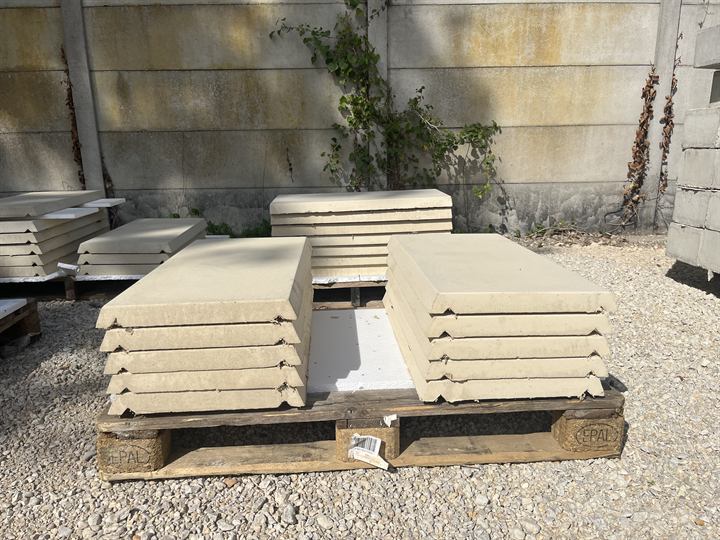 Couvertine Bo-Block finition ton pierre